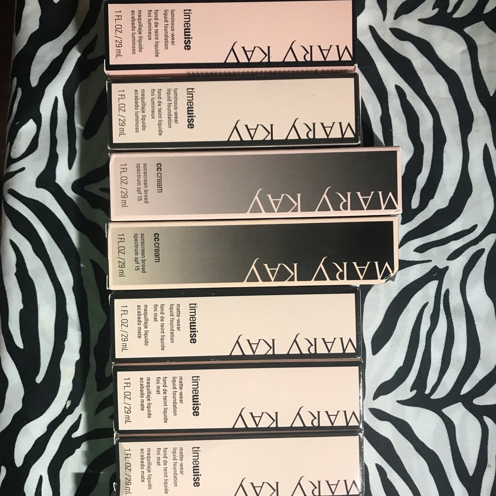 Mary Kay Foundation , CC cream and bronzer